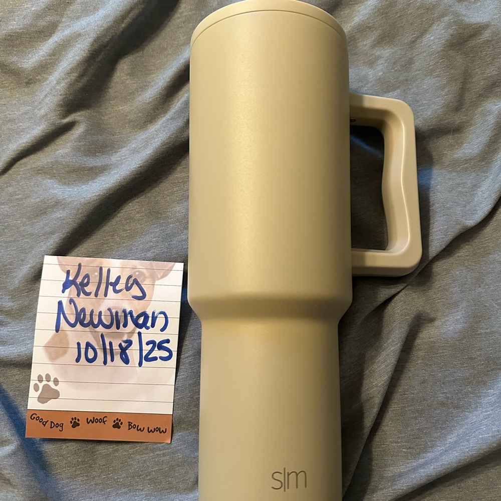 40oz Sikoly Southern Cream Tumbler with Handle